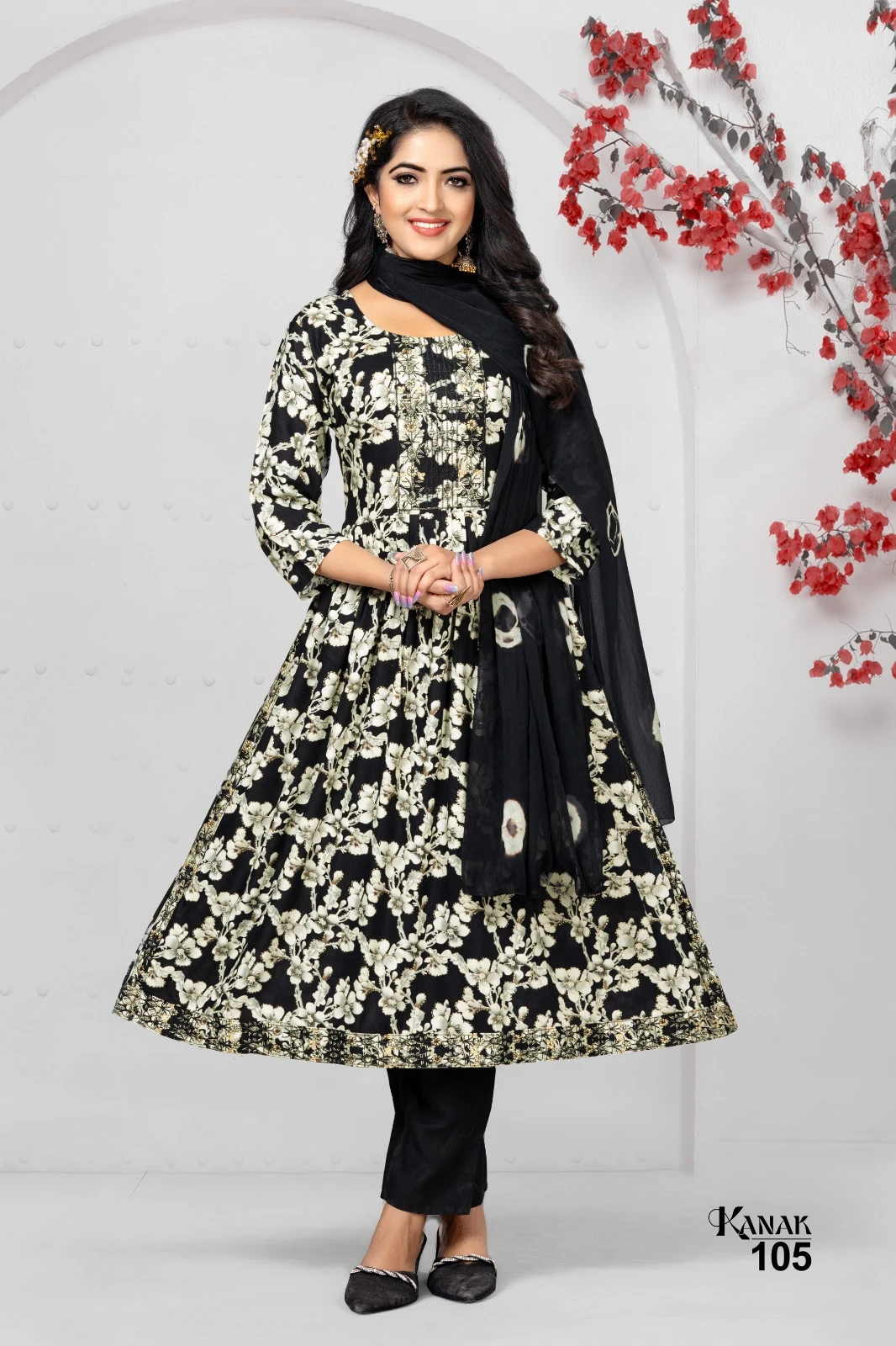 Hirwa Kanak Heavy Rayon Wholesale Readymade Salwar Suit Catalog — Wholesale, MPA wholesale from Surat — view 5